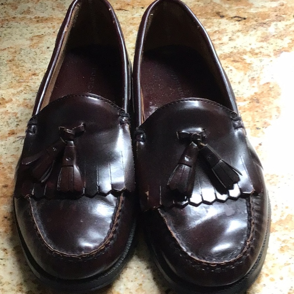 Men’s Leather loafers with tassel